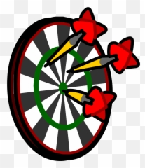 Download Dart Board Sprite 002 - Dart Board Png Full Size Dart Board Clip Art,Dart Png