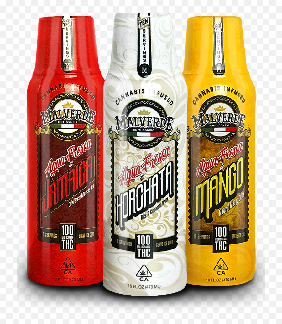 Malverde U2013 Cannabis Infused Products - Caffeinated Drink Png,Aguas Frescas Png