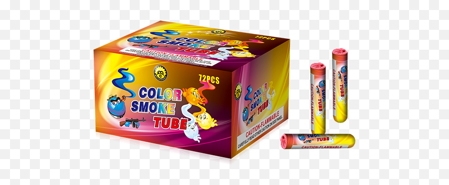 Color Smoke Tubes 72 Pc - Graphic Design Png,Color Smoke Png