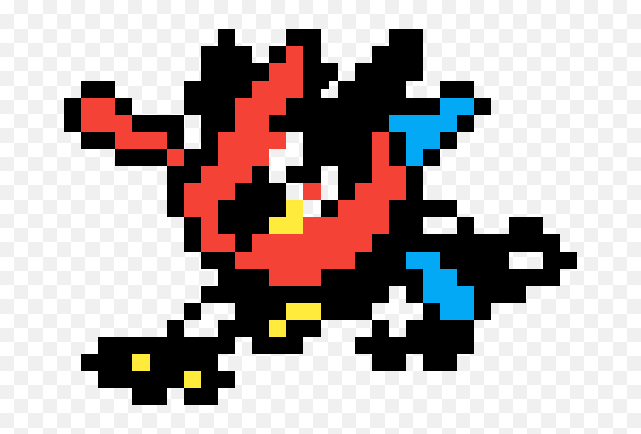 New Shiny Pokemon Ash Greninja - Greninja Pixel Art Png,Ash Greninja Png