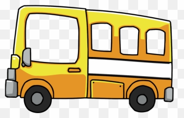 Bus Clipart Yellow - Scribblenauts Bus Png,School Bus Clipart Png