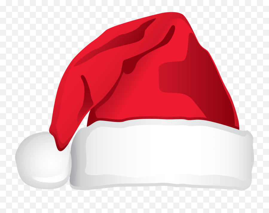 Christmas Santa Claus Hat Transparent - Beanie Png,Santas Hat Png
