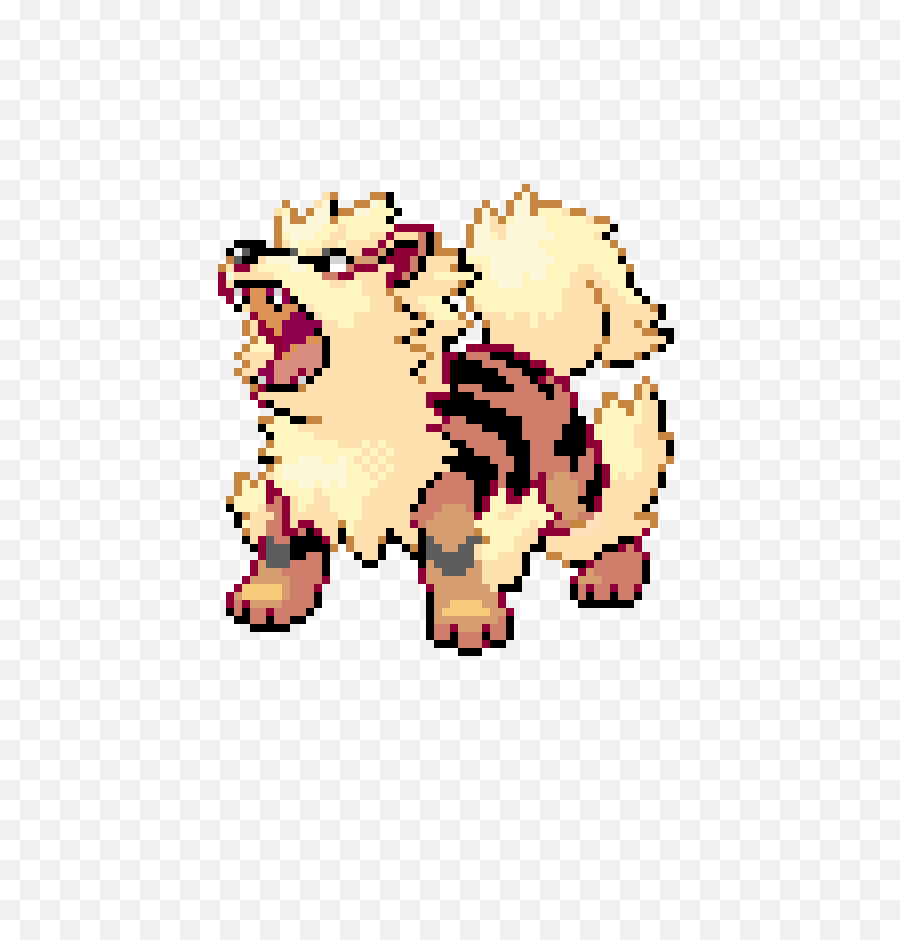 Download Arcanine Png Image With No - Minecraft Pixel Art Pokemon,Arcanine Png