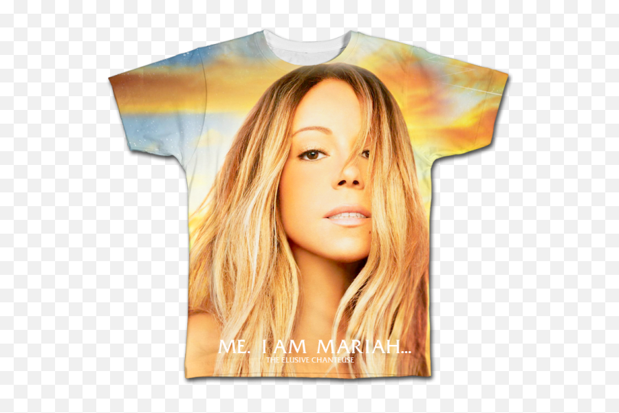 Camiseta Chanteuse Mariah Carey - Me I Am Mariah The Elusive Chanteuse Png,Mariah Carey Png
