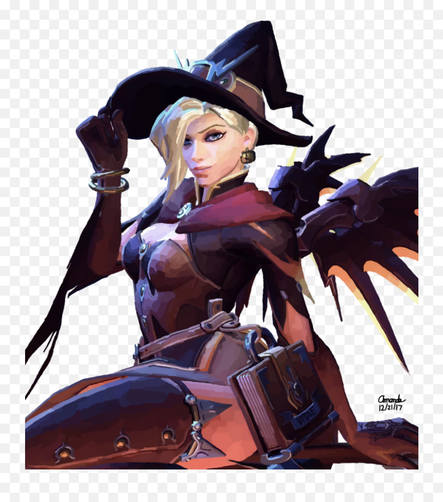 Witch Png - Witch Mercy Transparent,Overwatch Mercy Png