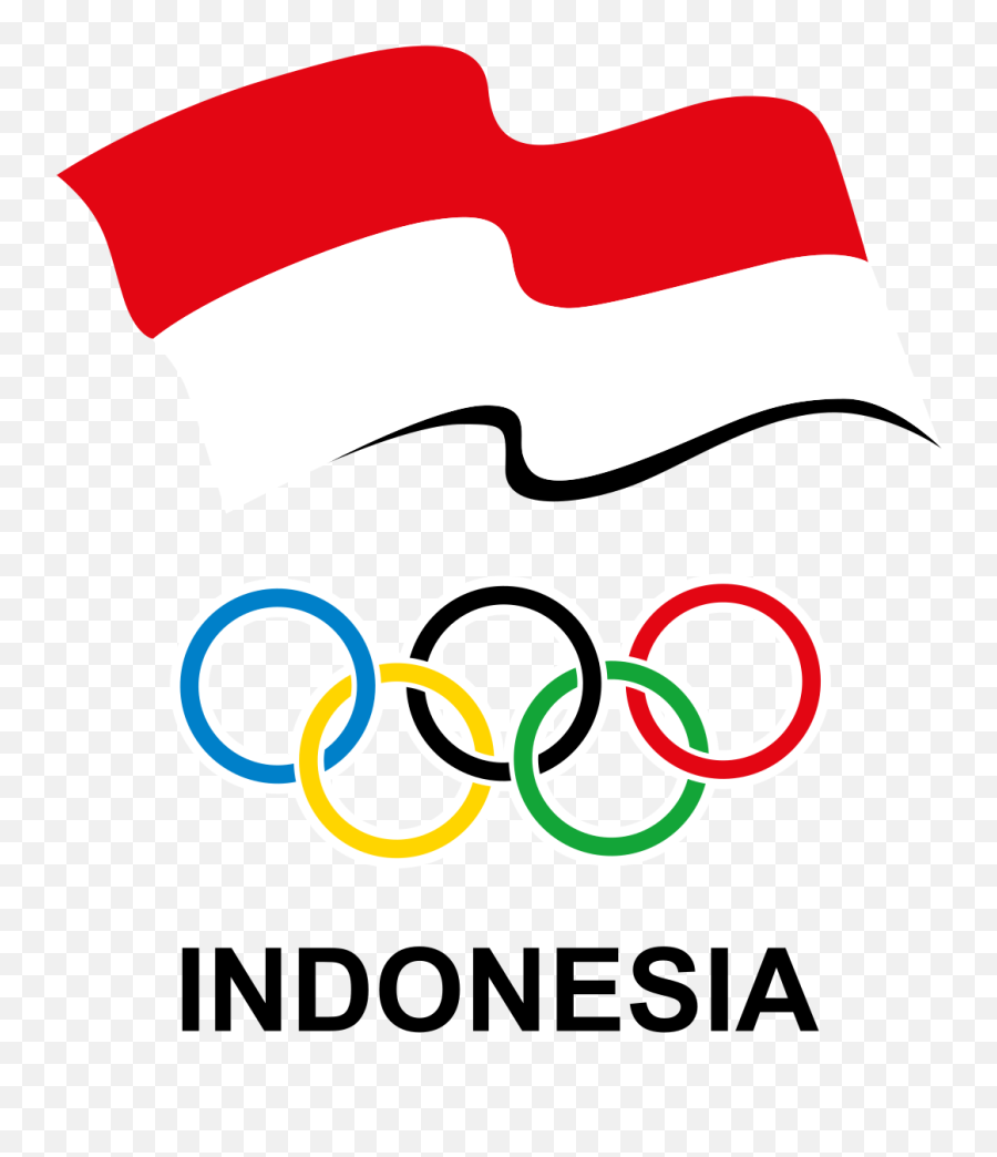 Fileindonesian Olympic Comitee Koi Logosvg - Wikimedia Olympic Day Png,Koi Png