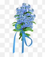 Forget Me Not Png Image - Blue Forget Me Not Bouquet Png,Forget Me Not Png