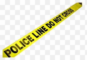 Police Line Do Not Cross Tape Png 4 - Orange