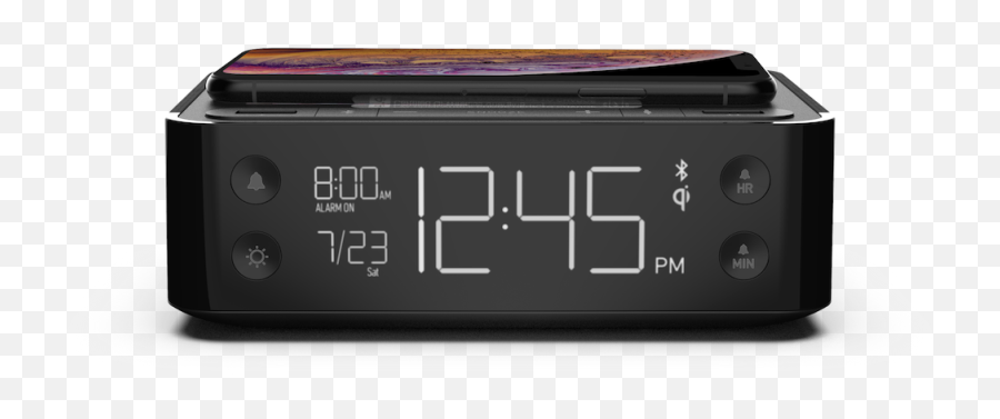 Hotel Alarm Clock With Usb Outlets - Nonstop Station Png,Digital Clock Png