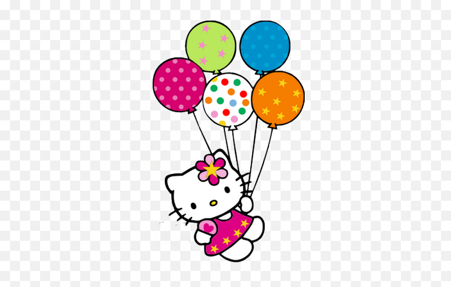 Index Of - Hello Kitty Birthday Png,Globos Png