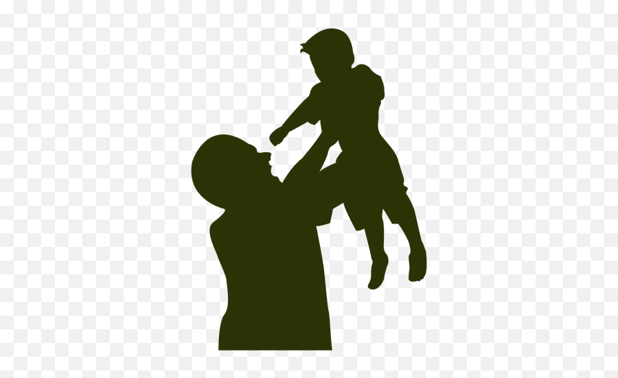 Father Son Playing - Fathers Day Vector Png,Father And Son Png