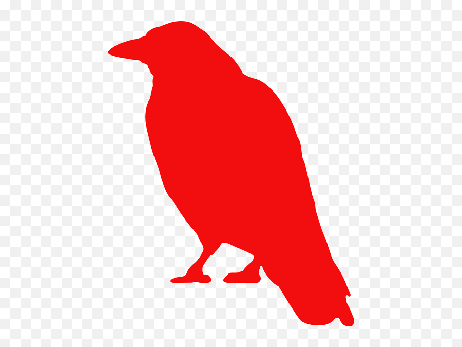 Raven Mascot - Crow Silhouette Png,Raven Silhouette Png