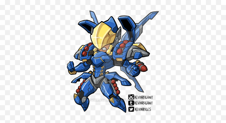 Phara Png 6 Image - Overwatch Pharah Spray Chibi,Pharah Transparent