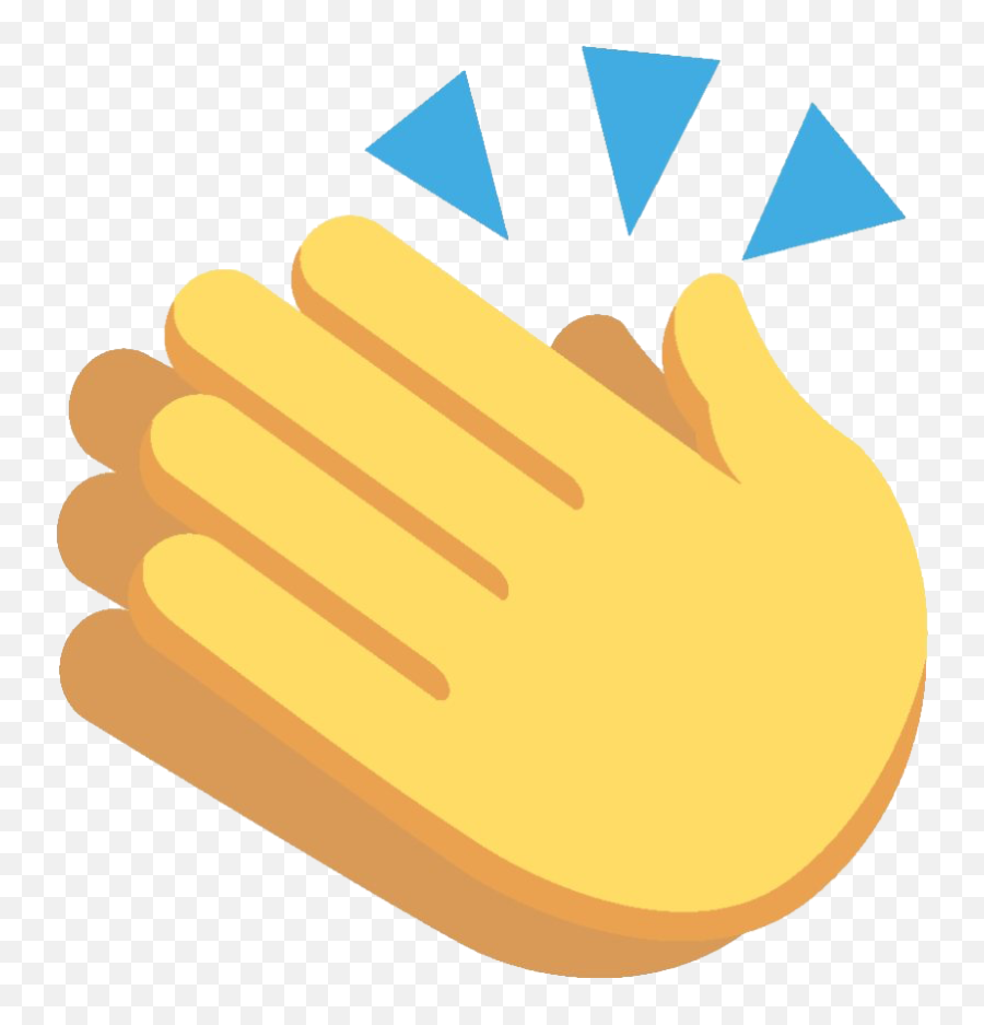 Clapping Hands Emoji Transparent - Transparent Clapping Hands Emoji Png,Emoji Transparents