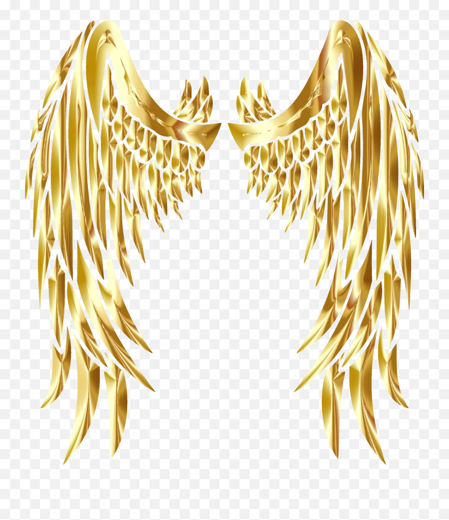 Gold Angel Wingsu0027 T - Shirt By Wannabe Art In 2020 Golden Gold Angel Wings Png,Wings Transparent
