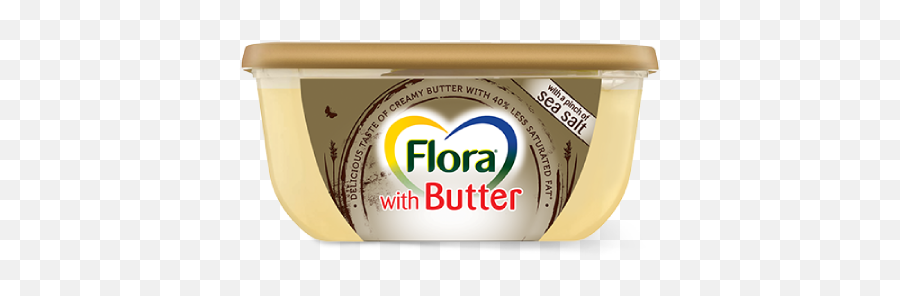Flora With Butter - Label Png,Butter Transparent Background