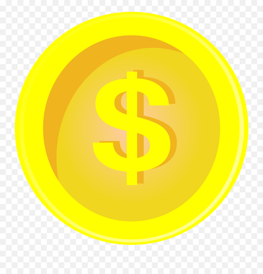 Money Dollar Coin - Free Image On Pixabay Circle Png,Coin Icon Png