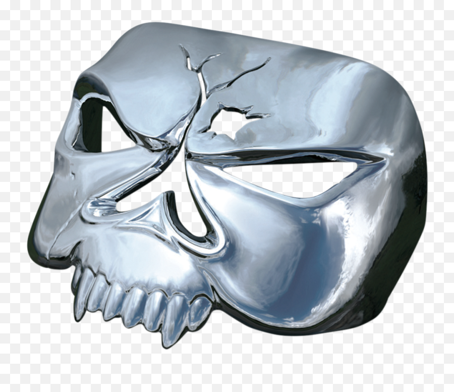 9009 Kuryakyn 3d Zombie Skull Taillights Cover Harley 83 - 17 Kuryakyn Png,3d Skull Png