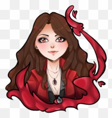 Wanda Maximoff By Evamccoy - Cartoon png