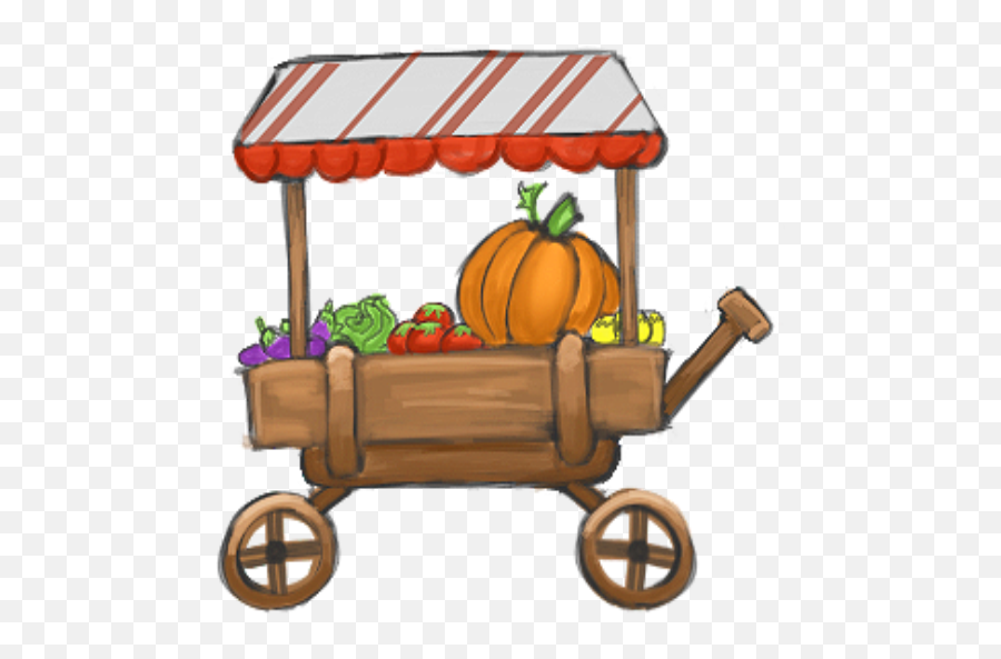 Vegetable Cart Clipart Png - Vegetable Cart Clipart,Veggie Png