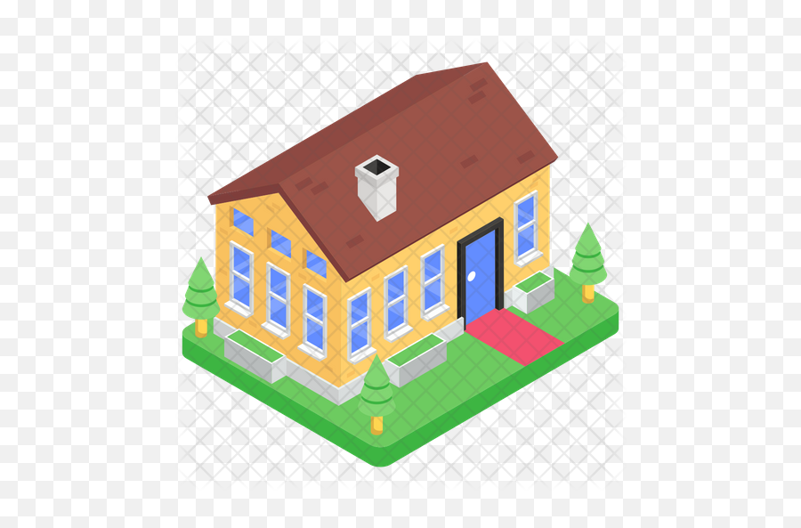 Old Home Icon - Residential Area Png,Old House Png