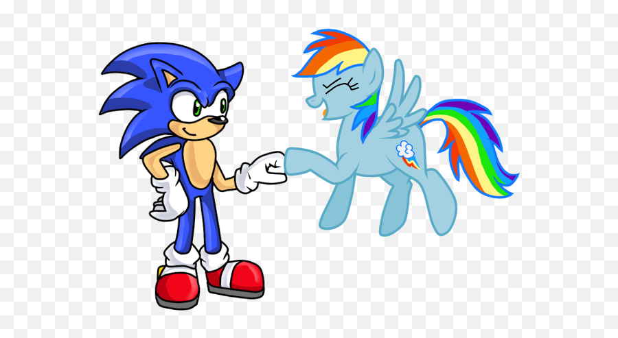 Download Xsklx Crossover Shipping Female Fist - Mlp Ship Crossover Png,Fist Bump Png