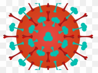 Virus Clipart Bad Bacteria - Flu Png Transparent Background