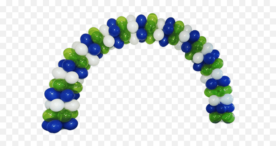 White Balloon Png - Balloon Arch Green And Blue Balloon Blue And Green Balloon Arch,Blue Balloon Png