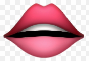 Lips Emoji - Mouth Png Download Original Size PNG Image Care