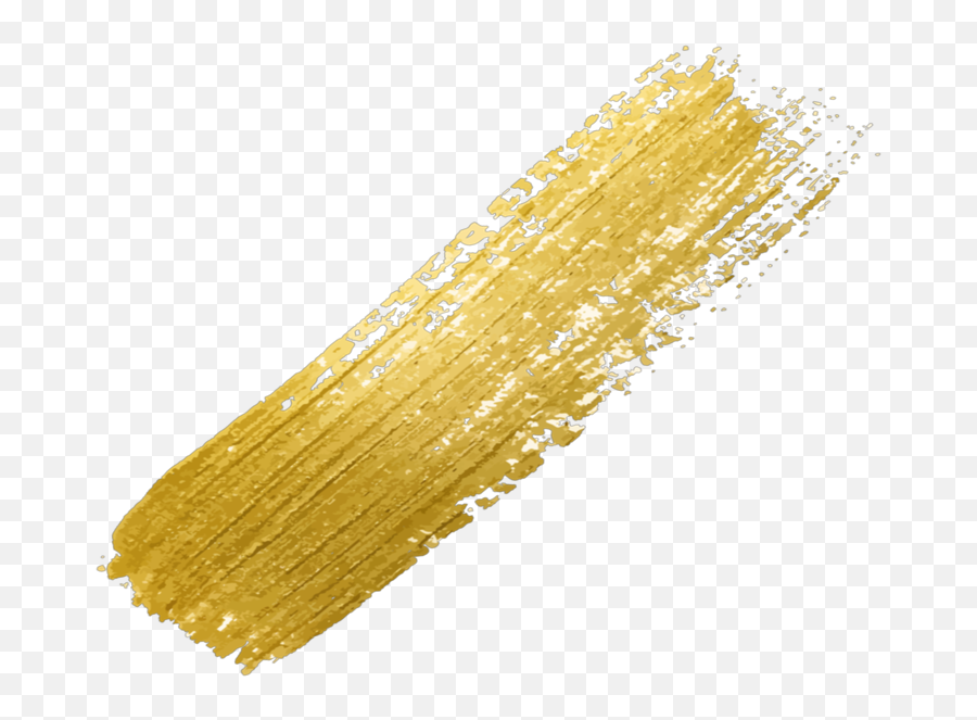 Gold Glitter Brush Polish Nailpolish - Transparent Background Gold Brush Stroke Png,Gold Texture Png