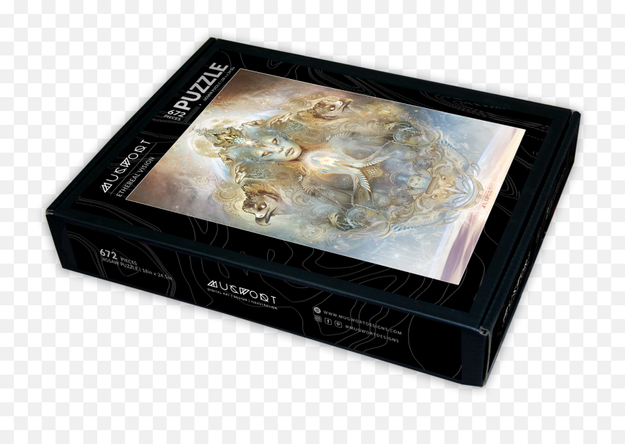 Ethereal Vision Jigsaw Puzzle - Picture Frame Png,Jigsaw Png