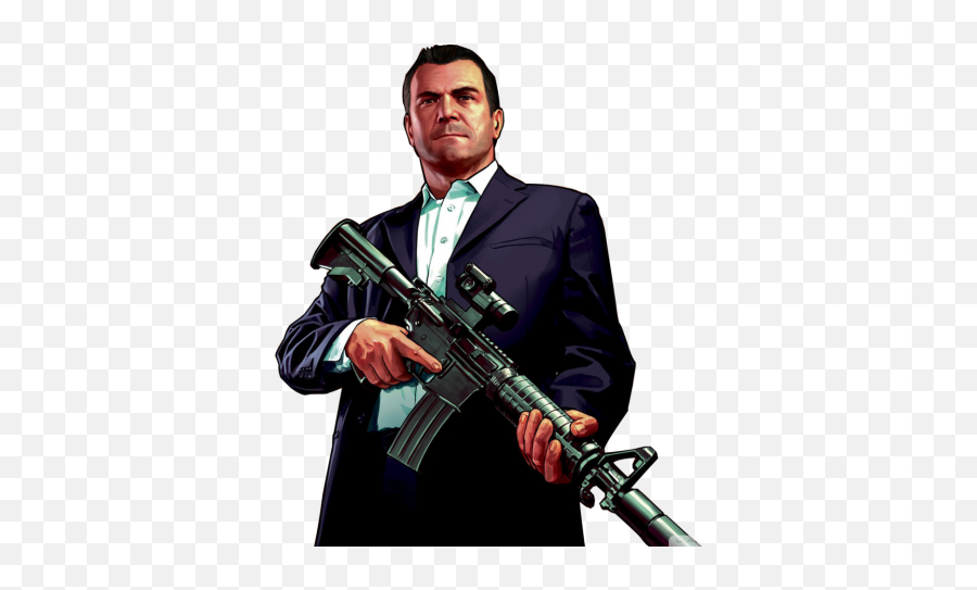 Download Gta Free Png Transparent Image - Gta V Michael Png,Gta5 Png