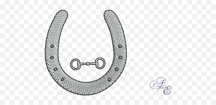 Art Of Embroidery - Circle Png,Horseshoe Transparent
