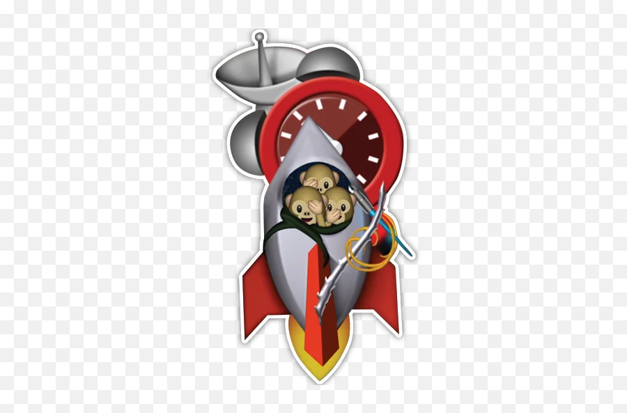 Telegram Residency - Fictional Character Png,Clock Emoji Png