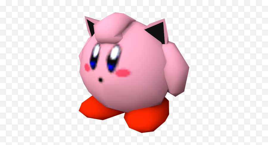 Nintendo 64 - Super Smash Bros Kirby Jigglypuff The Kirby Jigglypuff Super Smash Bros Png,Jigglypuff Transparent