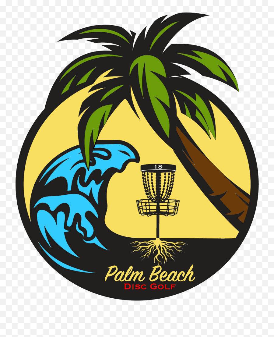 Palm Beach Disc Golf - Disc Golf Png,Disc Golf Logo
