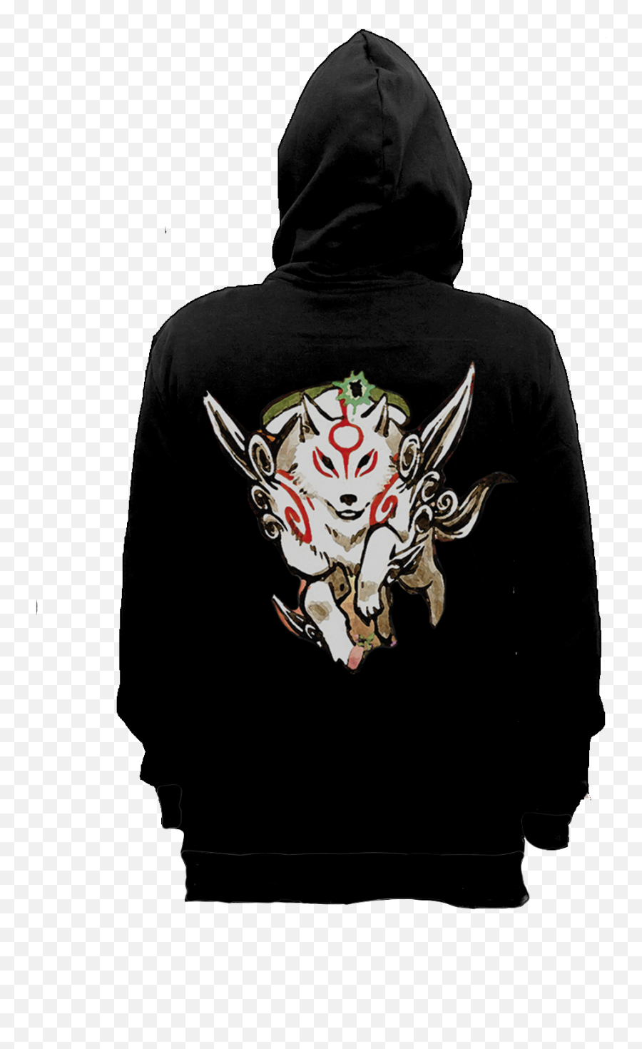 Okami Zip - Up Hoodie Amaterasu Team Secret Jacket Png,Okami Png Okami Zip - Up Hoodie Amaterasu Team Secret Jacket Png,Okami Png