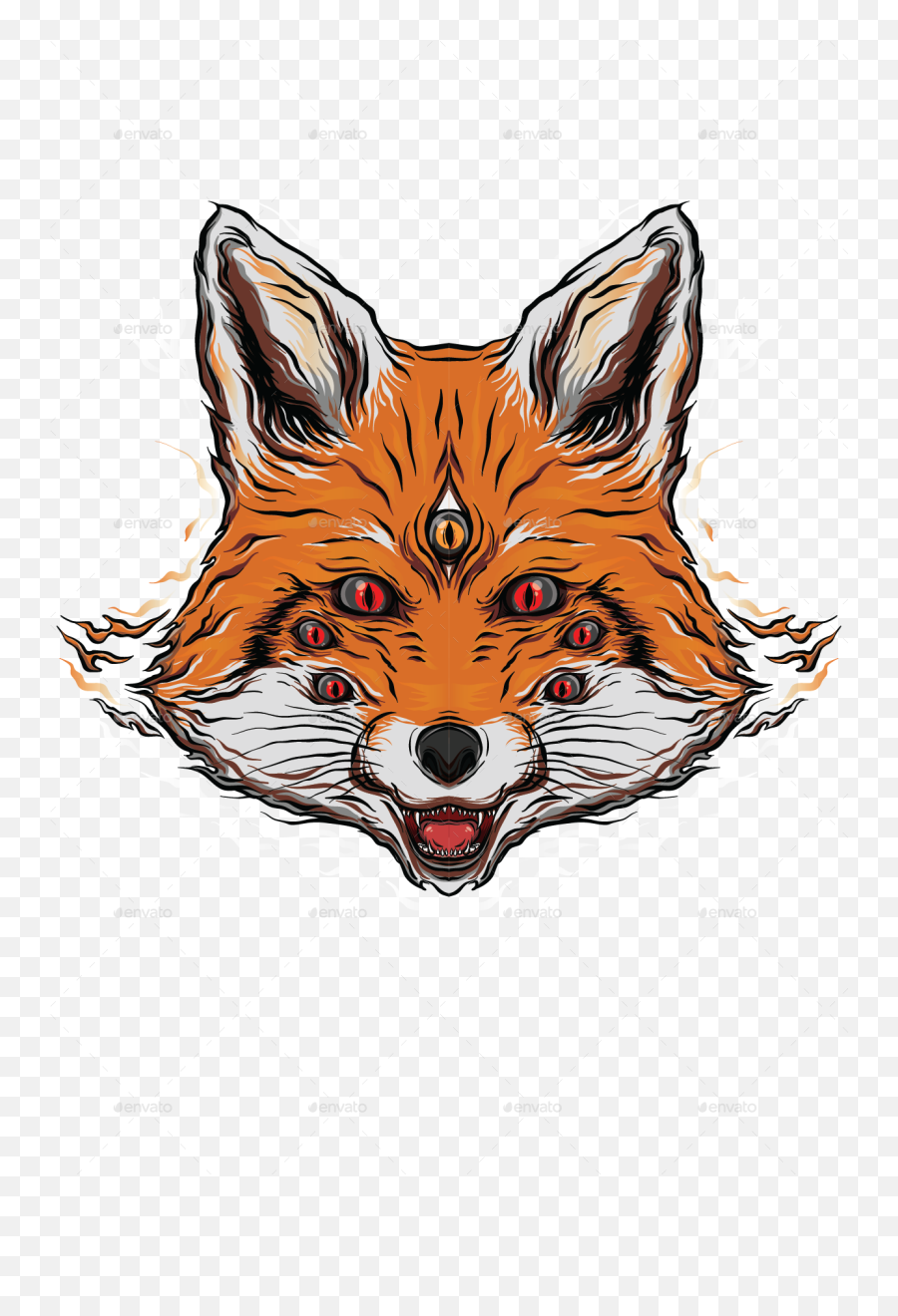 The Fox Vector Logo In 2020 - Red Fox Png,Red Fox Logo