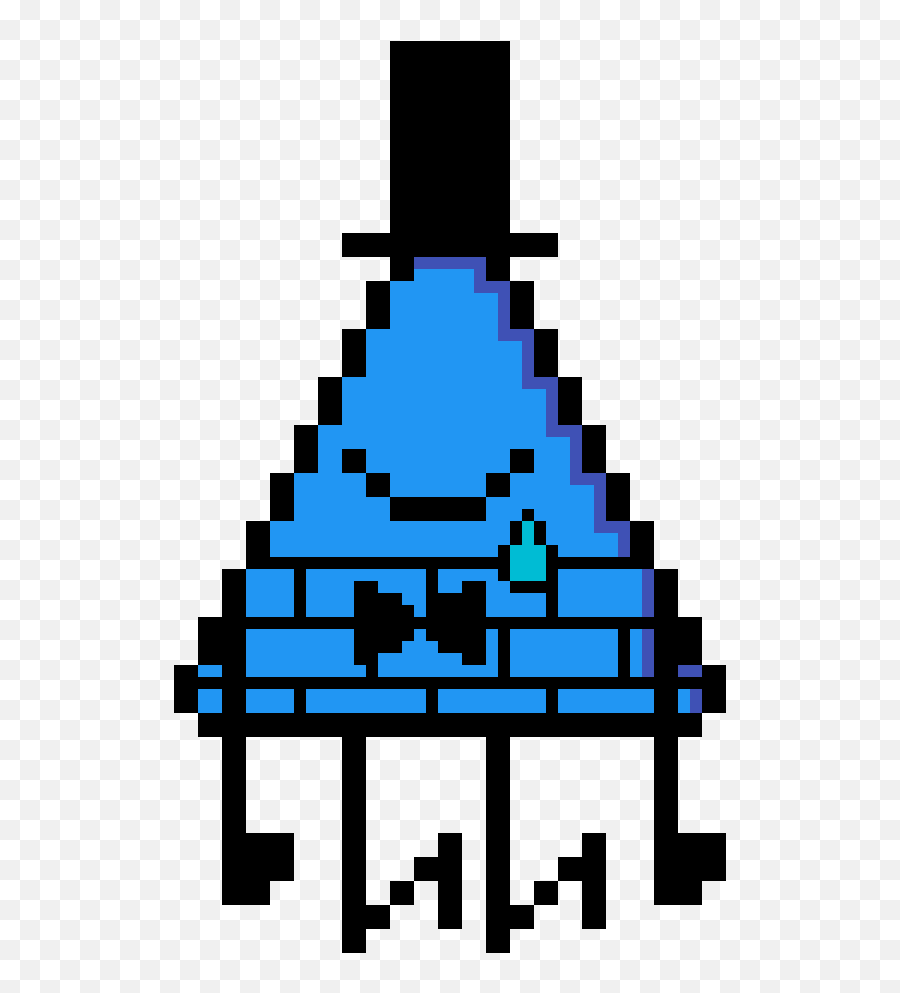 Pixilart - Gravity Falls Pixel Art Png,Bill Cipher Png