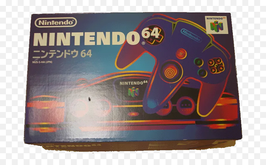 Nintendo 64 Video Game Console Black Jap - Video Games Png,Nintendo 64 Transparent