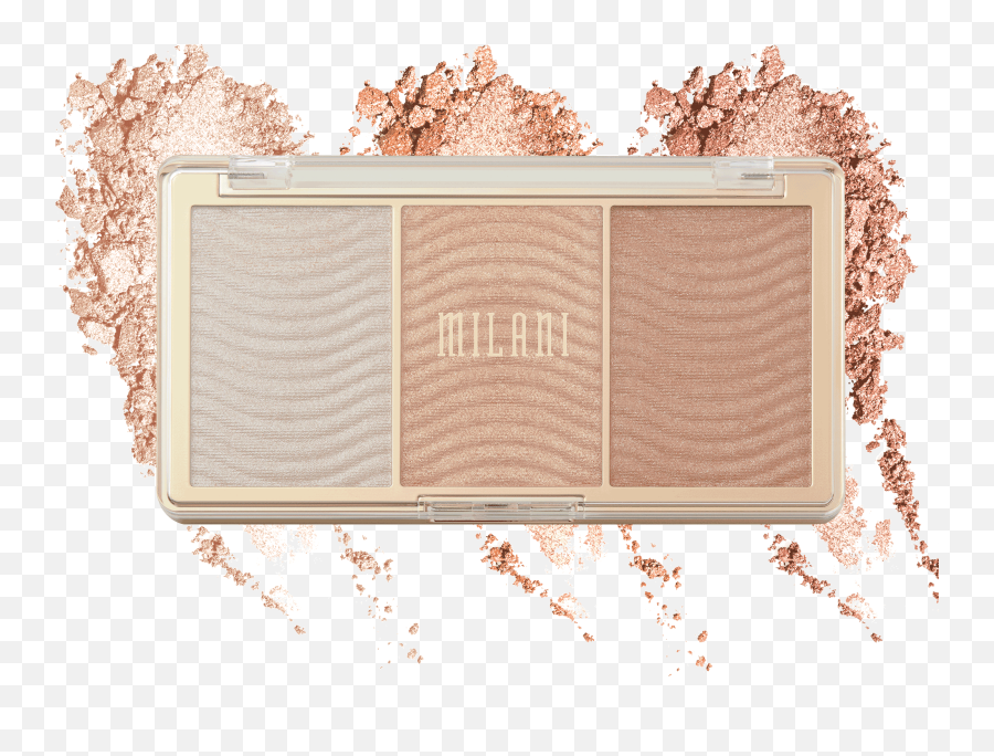 Stellar Lights Highlighter Palette - Milani Highlighter Rose Glow Stellar Lights Png,Color Icon Bronzer Swatches