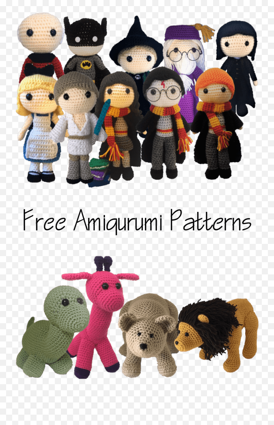 Free Dumbledore Amigurumi Pattern Crochet - Daisy And Storm Harry Potter Crochet Pattern Png,Dumbledore Png