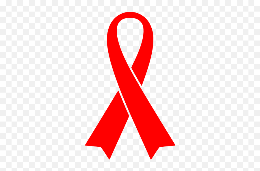 Red Ribbon 6 Icon - Free Red Ribbon Icons Clip Art Red Ribbon Png,Hiv Icon