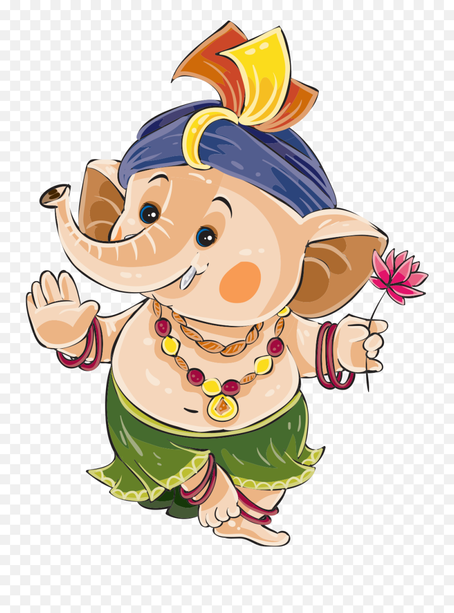 Cute Ganesha Png Hd Image Free Download - Cute Happy Ganesh Chaturthi,Ganesh Png