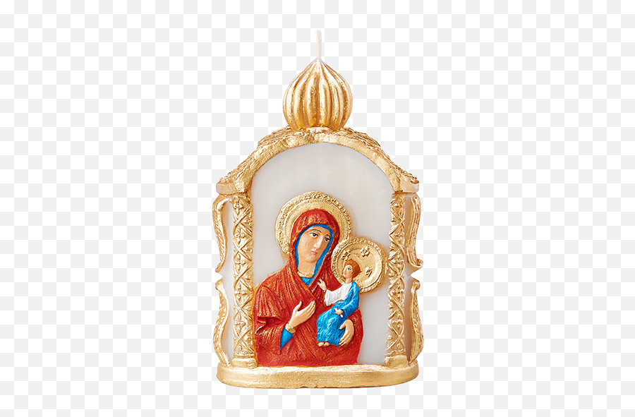 Madonna And Child Jesus Candle - Religious Item Png,Double Tap Icon