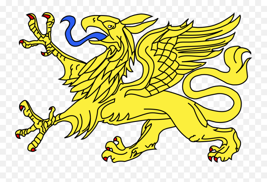 Filemeuble Héraldique Griffon Passantsvg - Wikimedia Commons Griffin Passant Png,Griffin Icon