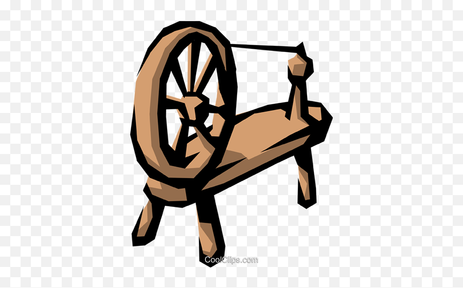 Download Spinning Wheel Royalty Free Vector Clip Art - Spinning Wheel Clipart Transparent Png,Spinning Icon