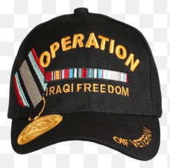 Jwm Wholesale - Operation Iraqi Freedom Medal Cap Military Carson Mansion png