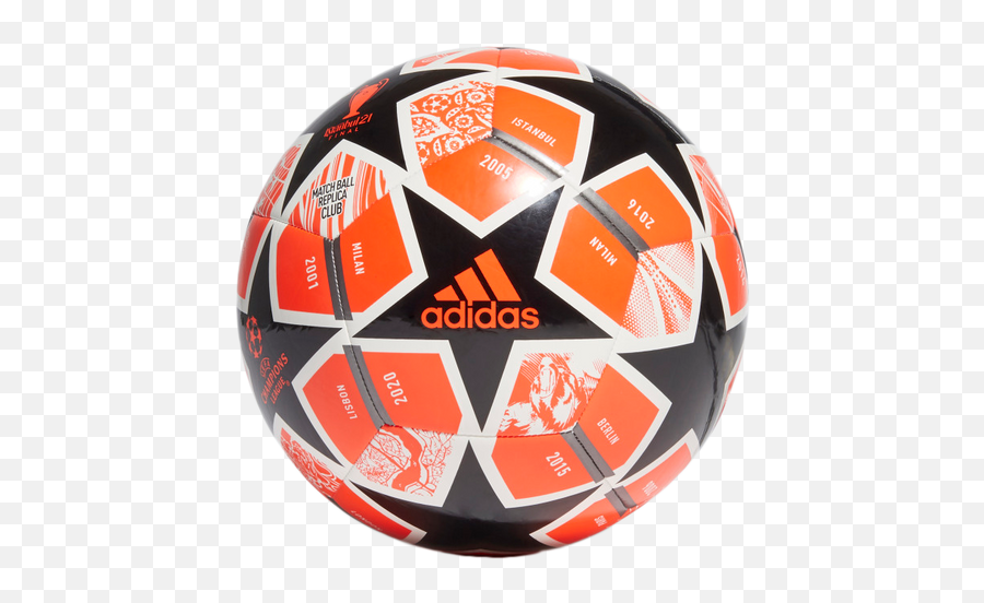 Finale 20 Club Size 5 - Champions League Ball Orange Blue And White Png,Club Icon In Sf