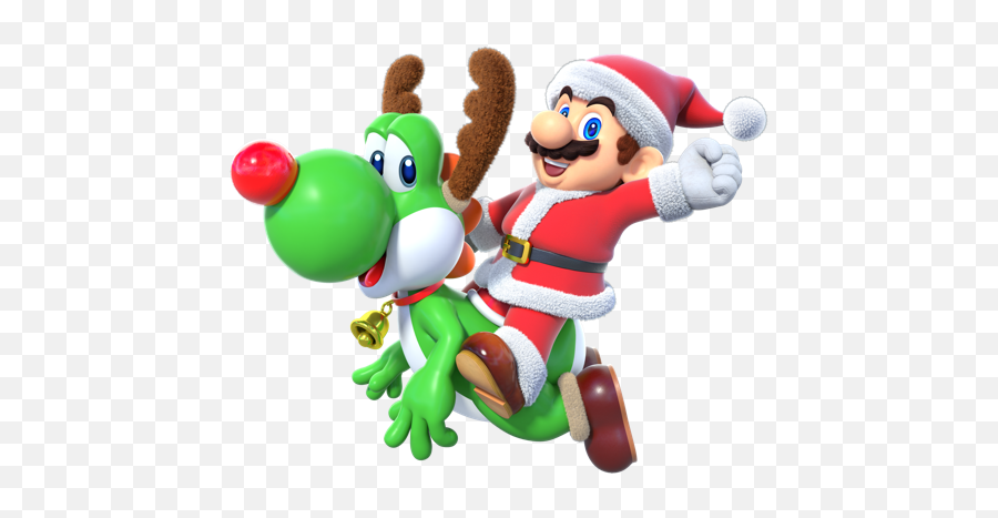 Vita - James Montagna Love This Render That Mario And Yoshi Christmas Png,Yoshi Png